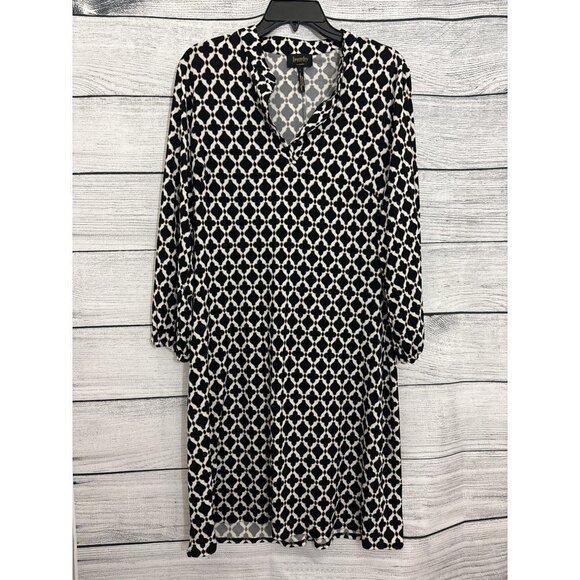 Laundry Geometric Dress - Picture 1 of 4